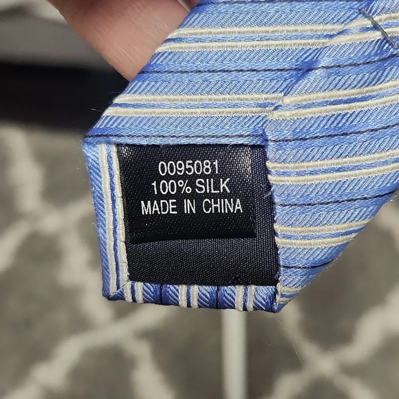 Alexandre London Striped Tie - Picture 4 of 7